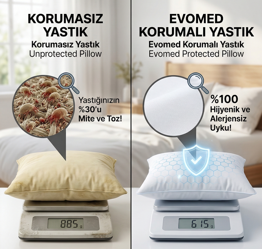 Yastığınızın Gizli Ağırlığı: 2 Yıl Sonra İçinde Neler Yaşıyor?