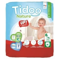 Tidoo Antialerjik-Ekolojik No 4 Alıştırma Külodu Junior Single  16-30 Kg  16 Ad